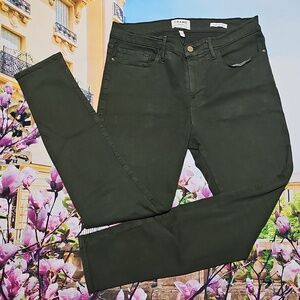 Frame‎ Skinny Jeans Forest Green Size 32